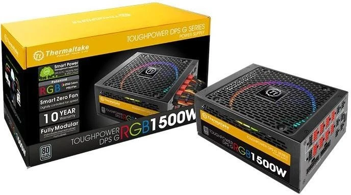 Thermaltake ToughPower DPS G RGB Titanium 1500W, ATX 2.31