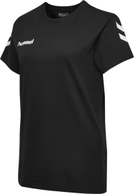 hummel GO Cotton T-Shirt kurzarm schwarz