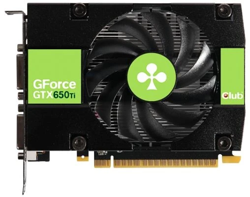 Club 3D GeForce GTX 650 Ti, 1GB GDDR5, 2x DVI, Mini HDMI