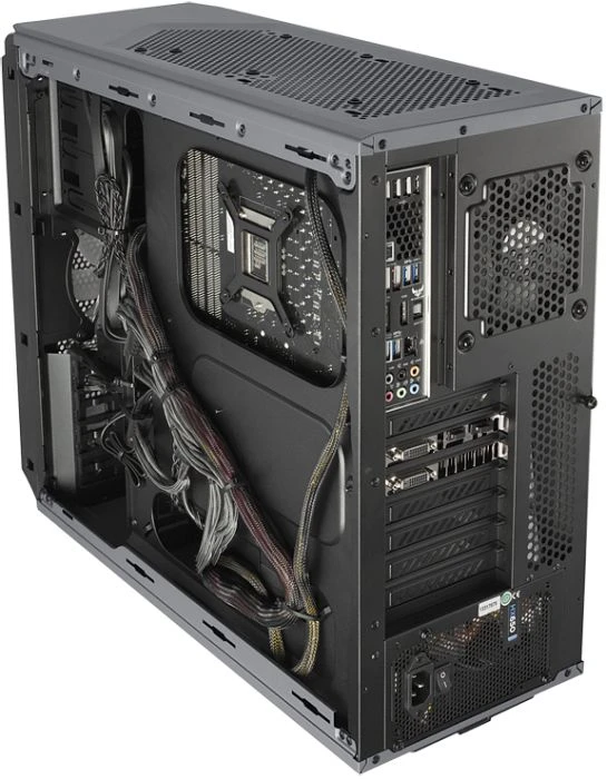 Corsair Graphite Series 230T grau, Acrylfenster