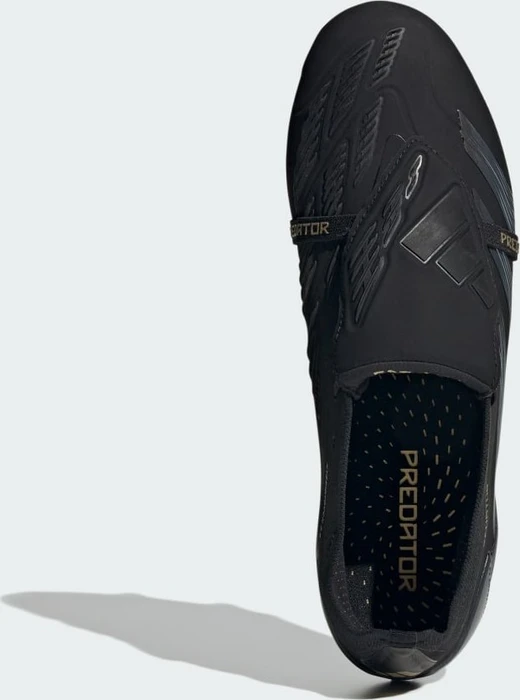adidas Predator Elite Fold-Over Tongue FG core black/carbon/gold metallic