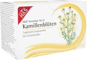 H&S Nr.21 Kamillenblüten Arzneitee Beutel, 20 Stück