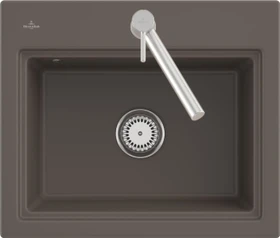 Villeroy & Boch Subway Style 60 S Einbau Becken mittig timber