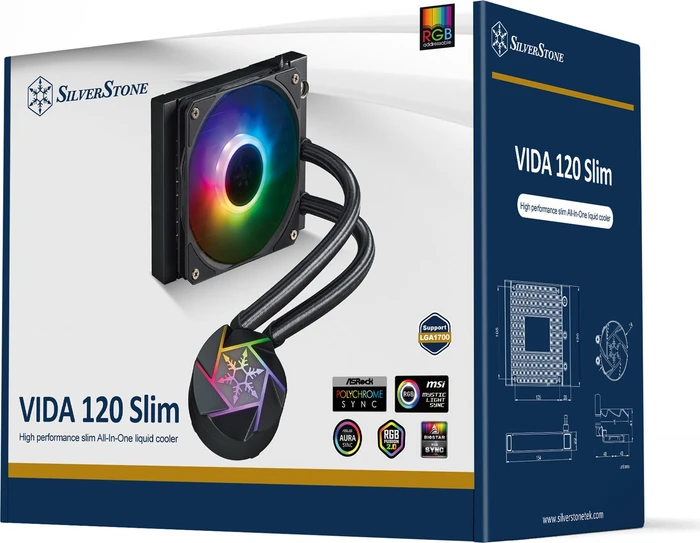 SilverStone Vida 120 Slim