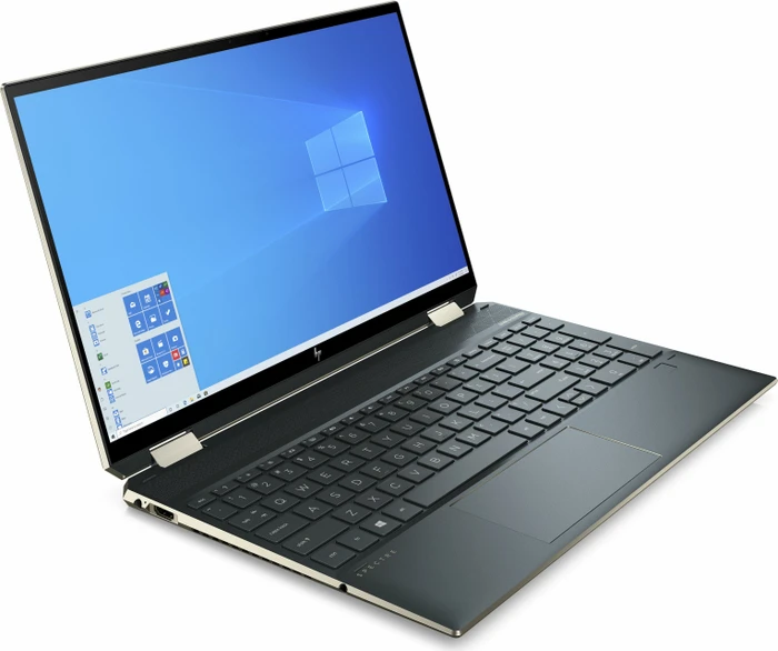 HP Spectre x360 Convertible 15-eb0675ng, Poseidon Blue, Core i7-10750H, 16GB RAM, 512GB SSD, GeForce GTX 1650 Ti Max-Q, DE