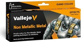 Vallejo Game Color Effects Color Series Non Metallic Metal Farbset, 8-tlg.