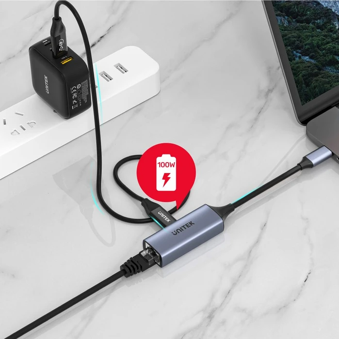 Unitek LAN-Adapter, USB-C 3.0 [Stecker]