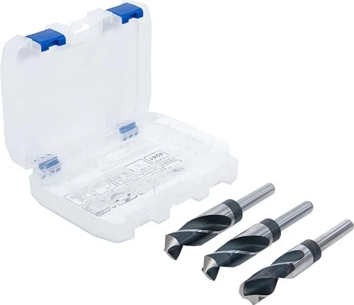 BGS technic HSS Metallbohrer-Sortiment inkl. Koffer, 3-tlg.