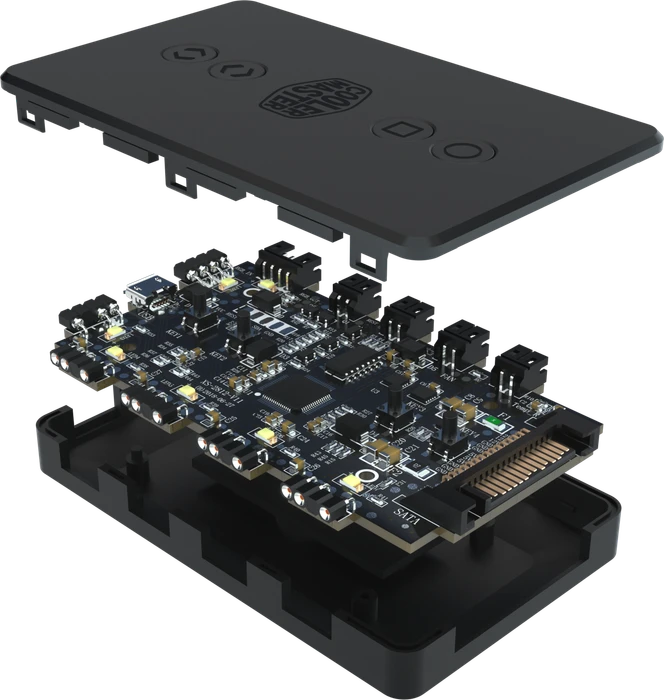 Cooler Master Addressable RGB LED Controller, schwarz