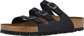 Birkenstock Florida Naturleder schwarz (Damen)