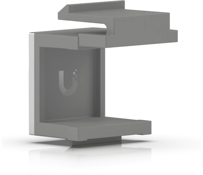 Ubiquiti Blank Insert für Keystone Patch Panel, lichtgrau, 24er-Pack