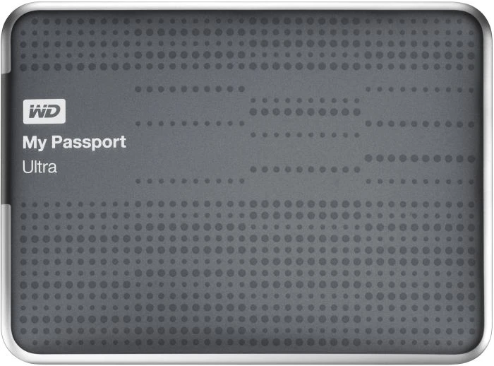 Western Digital WD My Passport Ultra titan 1TB, USB 3.0 Micro-B