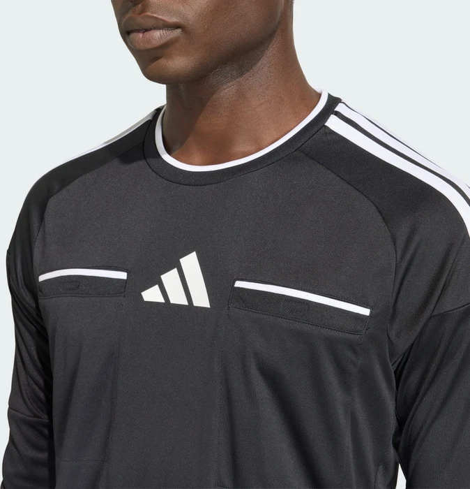 adidas Referee 26 Trikot langarm schwarz (Herren) (KF6643) – Bild 6