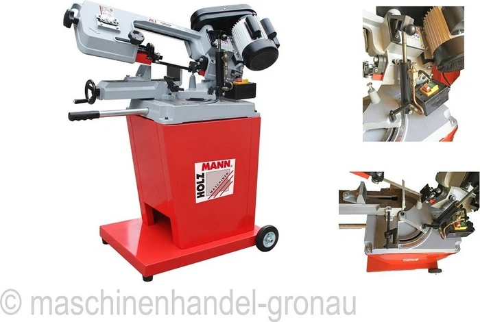 Holzmann BS128HDR 400V Elektro-Bandsäge inkl. Untergestell