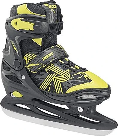 Roces Jokey Ice 3.0 Boy Eislaufschuhe schwarz/gelb (Junior)