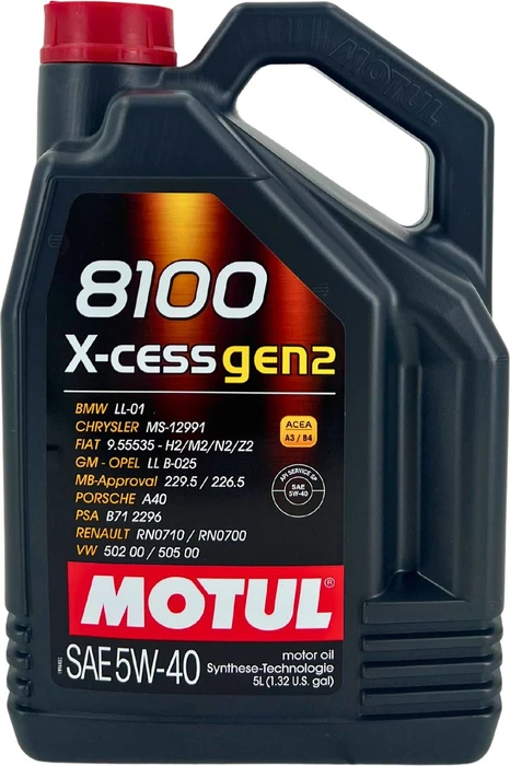 Motul 8100 X-cess 5W-40 5l