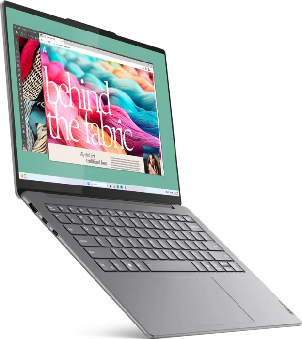 Lenovo Yoga Slim 7 14IMH9, Luna Grey, Core Ultra 5 125H, 16GB RAM, 512GB SSD, DE