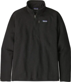 Patagonia Better Sweater 1/4-Zip Fleece Pullover schwarz (Herren)