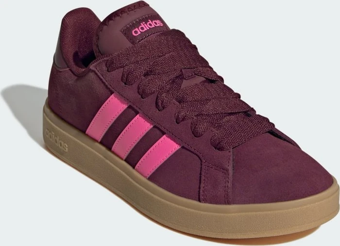 adidas Grand Court Base 00s shadow red/lucid pink/gum