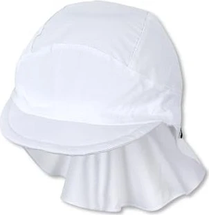 Sterntaler Schirmmütze mit Nackenschutz mit UV 50+ Mütze weiß (Junior)