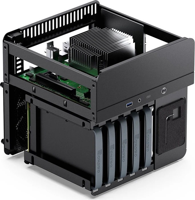 Jonsbo N2, schwarz, Mini-ITX