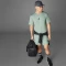 adidas Power 3-Streifen Funktionsshirt kurzarm silver green (Herren) Vorschaubild