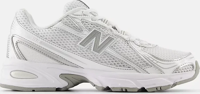New Balance 740 white/silber metallic/reflection