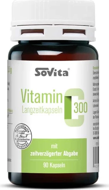 Sovita Vitamin C 300 Langzeitkapseln, 90 St