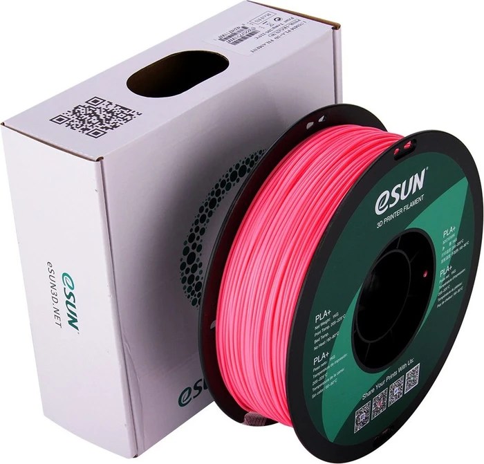 eSUN PLA+, rosa, Spule, 1.75mm, 1.00kg
