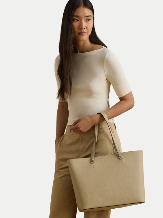 Ralph Lauren Karly Large Shopper birch tan