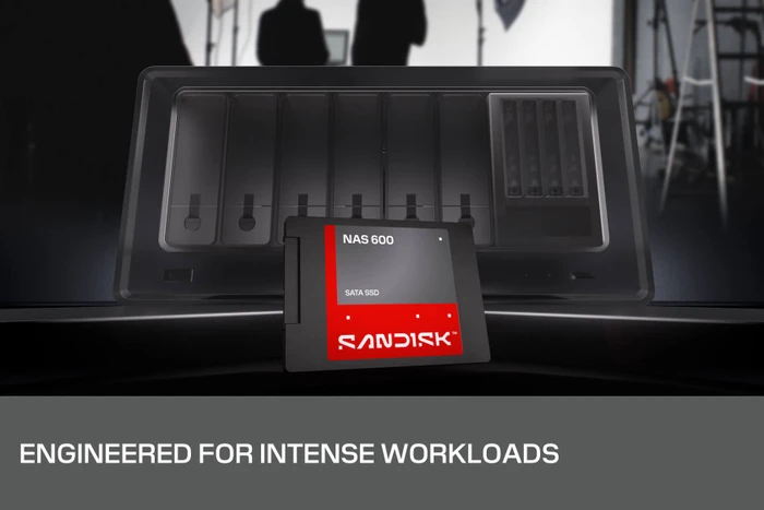 SanDisk NAS 600 SATA SSD 2TB, 2.5" / SATA 6Gb/s