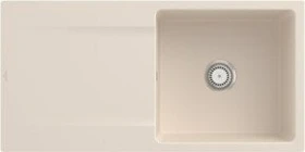 Villeroy & Boch Siluet Flat 980x490mm Einbau Becken reversibel ivory
