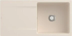Villeroy & Boch Siluet Flat 980x490mm Einbau Becken reversibel ivory