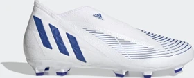 adidas Predator Edge.3 Laceless FG cloud white/hi-res blue (Herren)