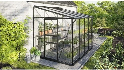 Vitavia Ida 5200 ESG/HKP Anlehngewächshaus schwarz