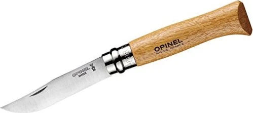 Opinel No. 8 Inox Taschenmesser eichenholz