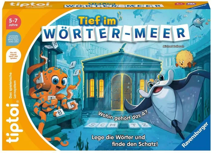 Ravensburger tiptoi Spiel: Tief im Wörter-Meer