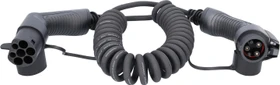 KS Tools efuturo Ladekabel spiral Typ 2 auf Typ 1, 3.7kW, 5m Spiralkabel