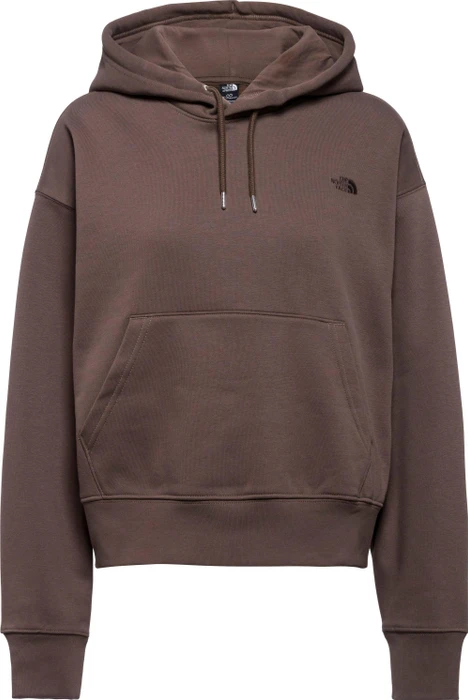 The North Face Essential Simple Dome Boxy Oversived Hoodie smokey brown (Damen) (NF0A8HBX-1OI)