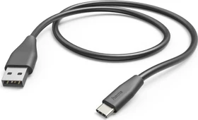 Hama Ladekabel USB-A/USB-C 1.5m schwarz
