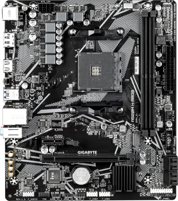 GIGABYTE A520M H ARGB (AMD AM4)
