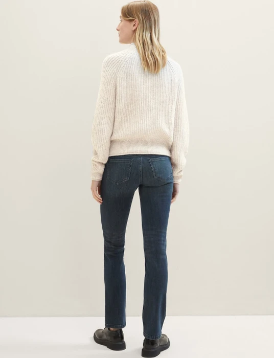 Tom Tailor Alexa Straight Jeans Jeans dark stone wash denim (Damen)