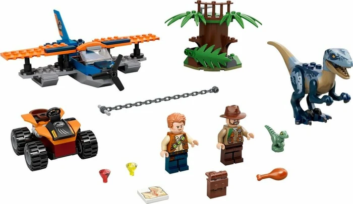 LEGO Jurassic World - Velociraptor: Rettungsmission mit dem Doppeldecker