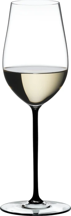 Riedel Fatto A Mano Riesling/Zinfandel Weißweinglas schwarz