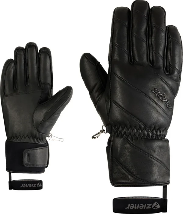 Ziener Kannah AS PR Skihandschuhe schwarz (Damen)