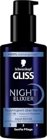 Schwarzkopf Gliss Aqua Revive Night Elixier Haarkur, 100ml