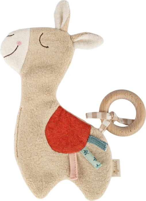 Sigikid Baby Knister-Schmusetuch Lama