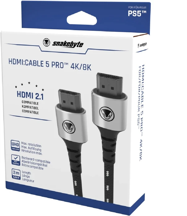 Snakebyte HDMI:Cable 5 Pro 4K/8K Kabel 2m (PS5)