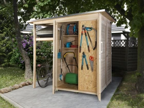 Weka GartenQ Multi Gerätehaus natur