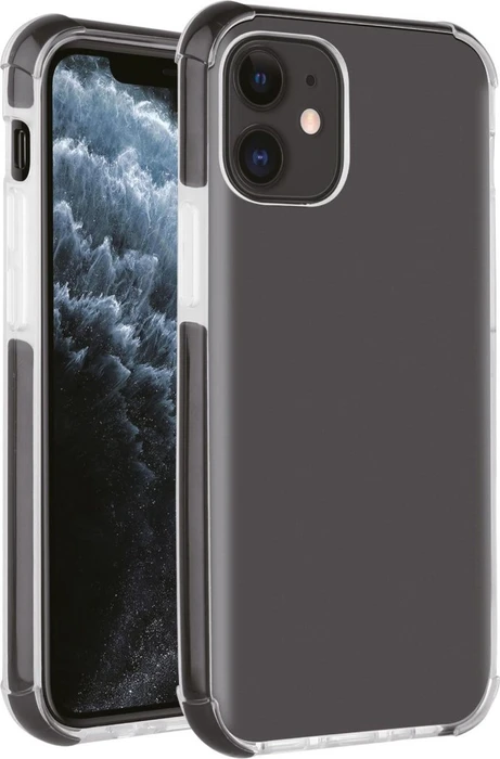 Vivanco Rock Solid für Apple iPhone 12/12 Pro schwarz/transparent
